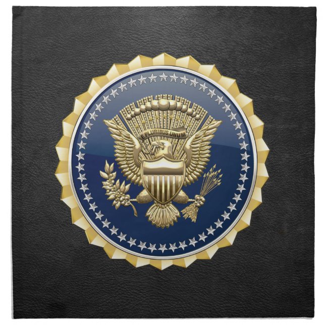 [300] Presidential Service Badge [PSB] Napkin (Front)