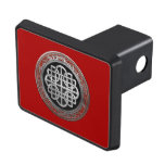 [300] Sacred Celtic Silver Knot Cross Hitch Cover