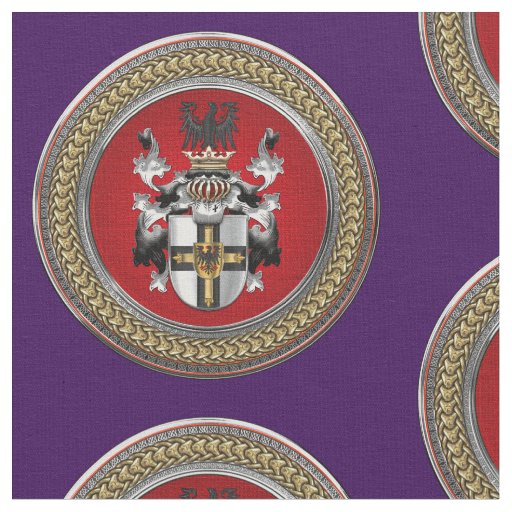 [300] Teutonic Order Coat of Arms Fabric