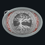 [300] Treasure Trove: Celtic Tree of Life [Silver] Belt Buckle<br><div class="desc">Introducing “Treasure Trove 3D” Collection by C.7 Design Studio. Here you will find customizable products, featuring Celtic Tree of Life - an ancient symbol illustrating the idea that all life on earth is related. The tree of knowledge, connecting heaven and the underworld, and the tree of life, connecting all forms...</div>