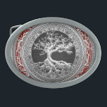[300] Treasure Trove: Celtic Tree of Life [Silver] Belt Buckle<br><div class="desc">Introducing “Treasure Trove 3D” Collection by C.7 Design Studio. Here you will find customizable products, featuring Celtic Tree of Life - an ancient symbol illustrating the idea that all life on earth is related. The tree of knowledge, connecting heaven and the underworld, and the tree of life, connecting all forms...</div>