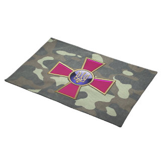 [300] Ukrainian Armed Forces Emblem Cloth Placemat