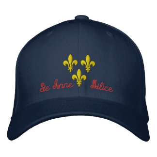 300th Anniversary Ste Anne Militia Embroidered Baseball Cap