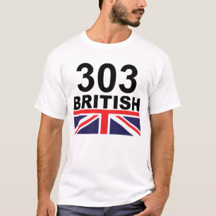 303 British color T-Shirt