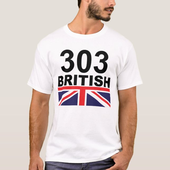303 British color T-Shirt (Front)