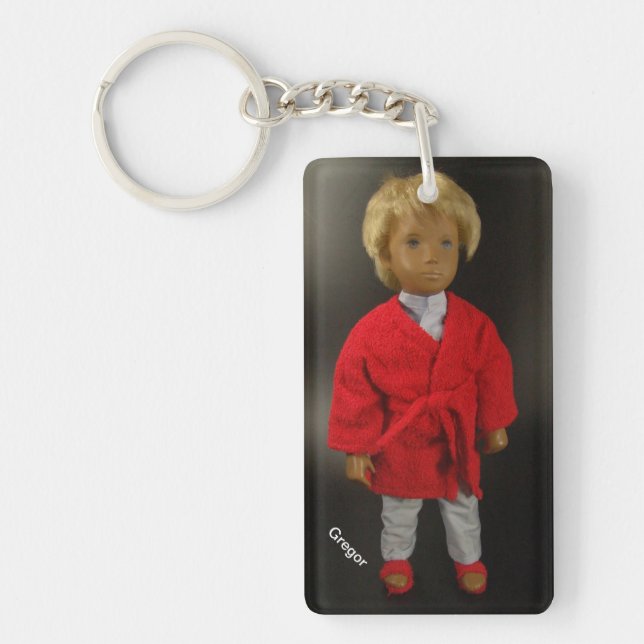 303 Gregor Pyjama (Sasha) Keychain (Front)