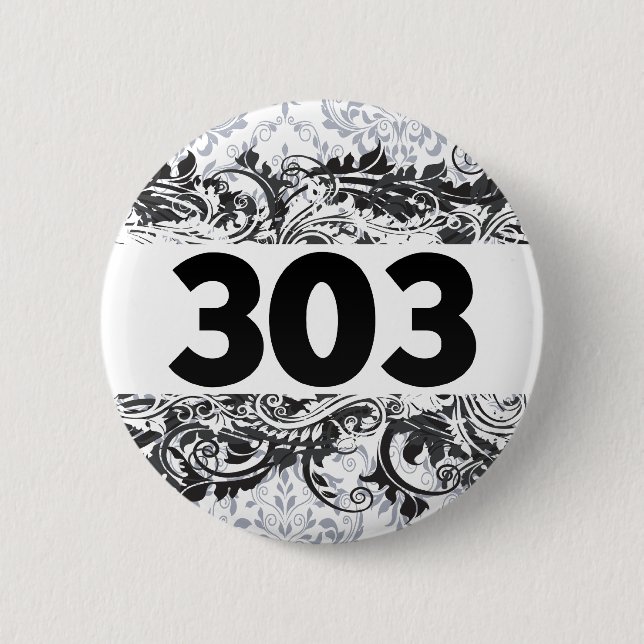 303 PINBACK BUTTON (Front)