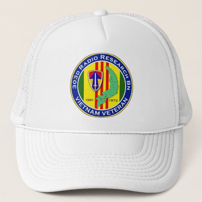 303d RR Bn 2 - ASA Vietnam Trucker Hat (Front)