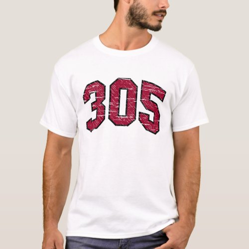 305 Area Code T_shirt