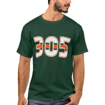 305 Area Code T-shirt