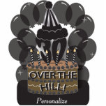 30 and Over The Hill Party Theme Statuette<br><div class="desc">Free-standing Birthday Cutouts. Makes a great conversation starter! Choose your size. ⭐This Product is 100% Customizable. Graphics and / or text can be added, deleted, moved, resized, changed around, rotated, etc... 99% of my designs in my store are done in layers. This makes it easy for you to resize and...</div>