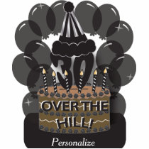 30 and Over The Hill Party Theme Statuette