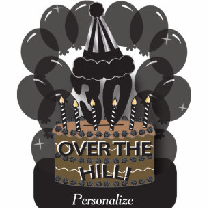 30 and Over The Hill Party Theme Statuette