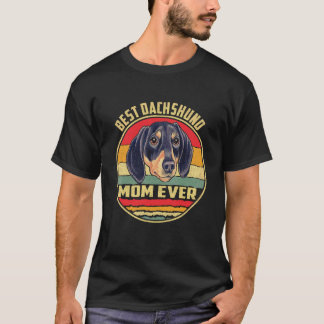 30 Best Dachshund Mom Ever Vintage T-Shirt