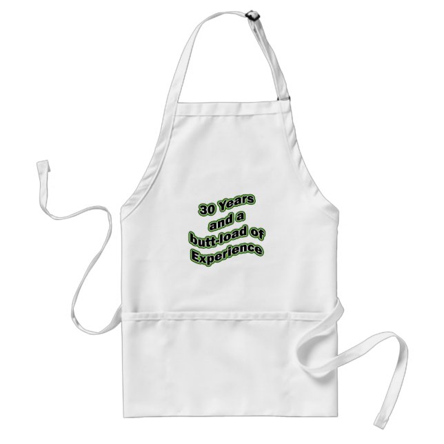 30 butt-load adult apron (Front)