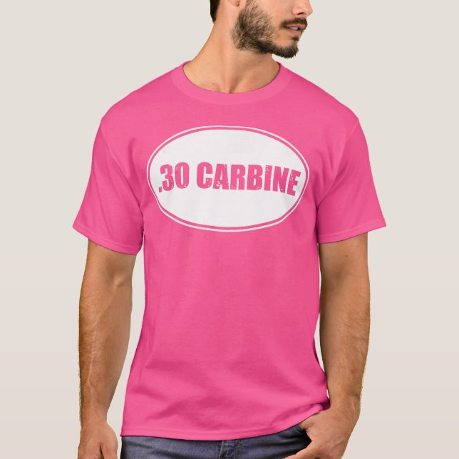 30 Carbine Rifle Military 30 Caliber M1 Military T-Shirt (Front)