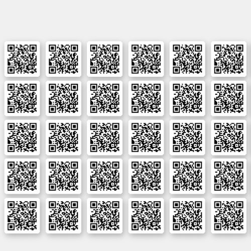 30 Custom Generate QR Code Website Sticker