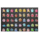 30 Cute Cartoon Kiwi Birds Fabric