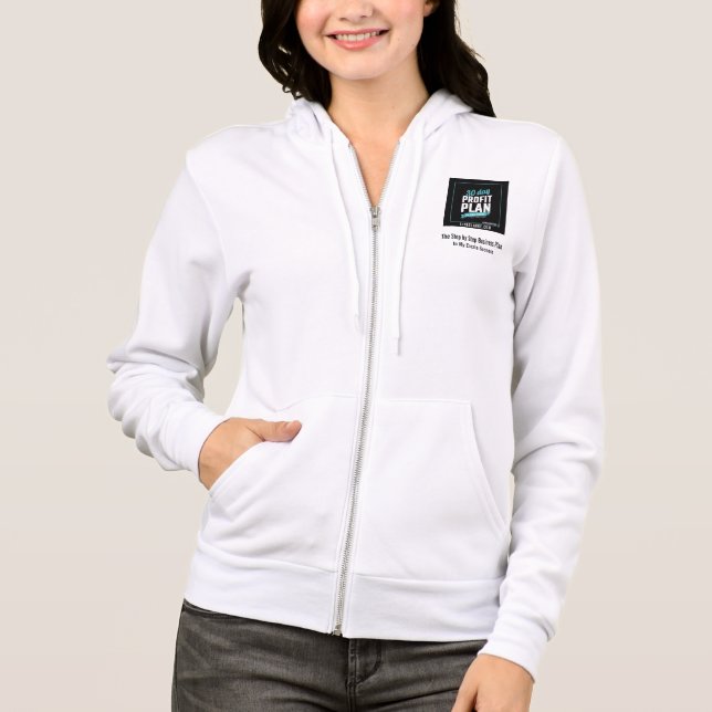 30 Day Profit Plan Advanced Zazzle Course Success Hoodie (Front)