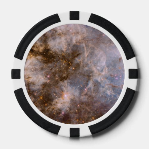 30 Doradus Nebula in Visible Light Poker Chips