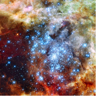 30 Doradus Nebula Star Clusters Statuette