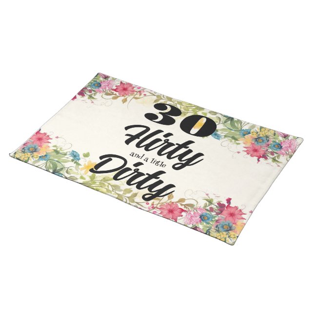30 Flirty Placemat (On Table)
