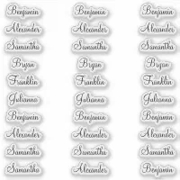 Stylish Name Sticker, Zazzle