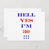 30 Hell yes (Front/Back)