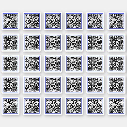 30 Label Stickers Custom Generate QR Code