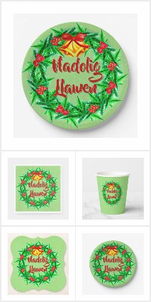 30+ Nadolig Llawen Welsh Merry Christmas Set 