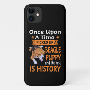 30 One Upon A Time Beagle Puppy iPhone 11 Case