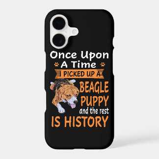 30 One Upon A Time Beagle Puppy iPhone 17 Case