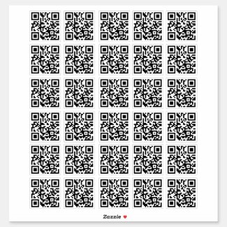 30 Personalized Easy to Make QR Code Sticker