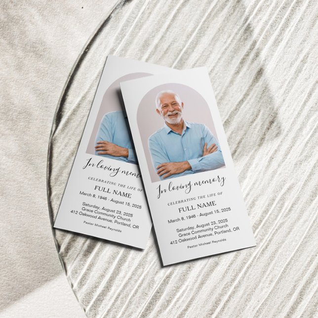 30 Photos Collage Memorial Brochure Program (Creator Uploaded)