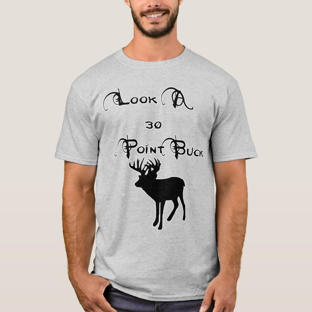 30 point Buck  T-Shirt (Front)