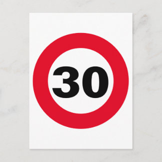 30 POSTCARD