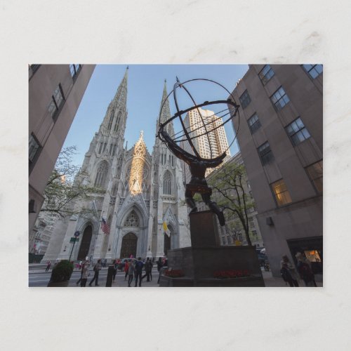 30 Rockefeller Plaza in NYC Postcard