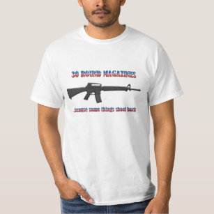 30 Round Magazines - 2nd Amendment T-Shirt