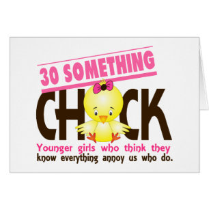 30-Something Chick 3 Cards