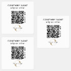 30 Waterproof Stickers Business QR code Laptop