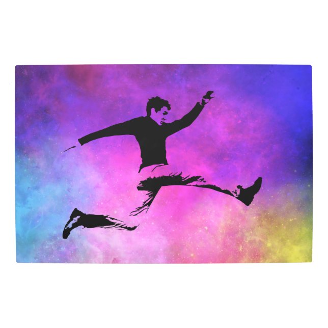 30'' x 20'' Stellar Leap Metal Print (Front)