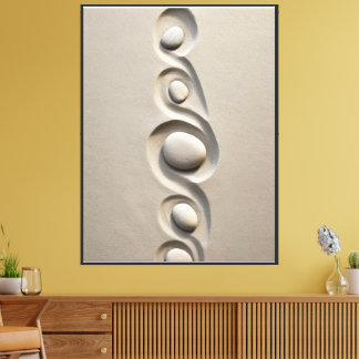 30" x 40" 'Balance' Canvas Print Wall Art