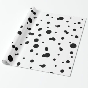 30" x 6' Dalmatian Wrapping Paper, Glossy Paper