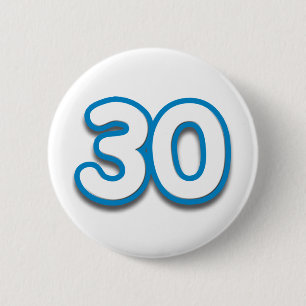 30 Year Birthday or Anniversary - Add Text Button
