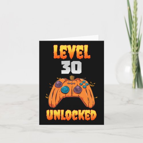 30 Year Old 30th Birthday Level 30 Unlocked Video 