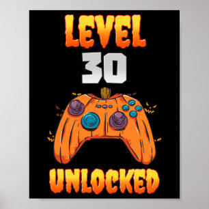 30 Year Old 30th Birthday Level 30 Unlocked Video Poster