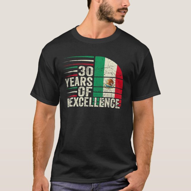 30 Year Old Birthday Mexican 30Th Birthday Pun Vin T-Shirt (Front)