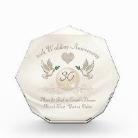 30 Year Wedding Anniversary Gift for Parents
