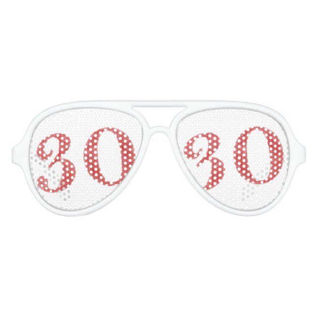 30 years anniversary aviator sunglasses (Front)