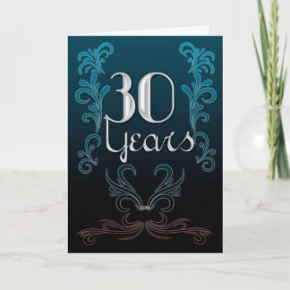 30 Years (anniversary) Card